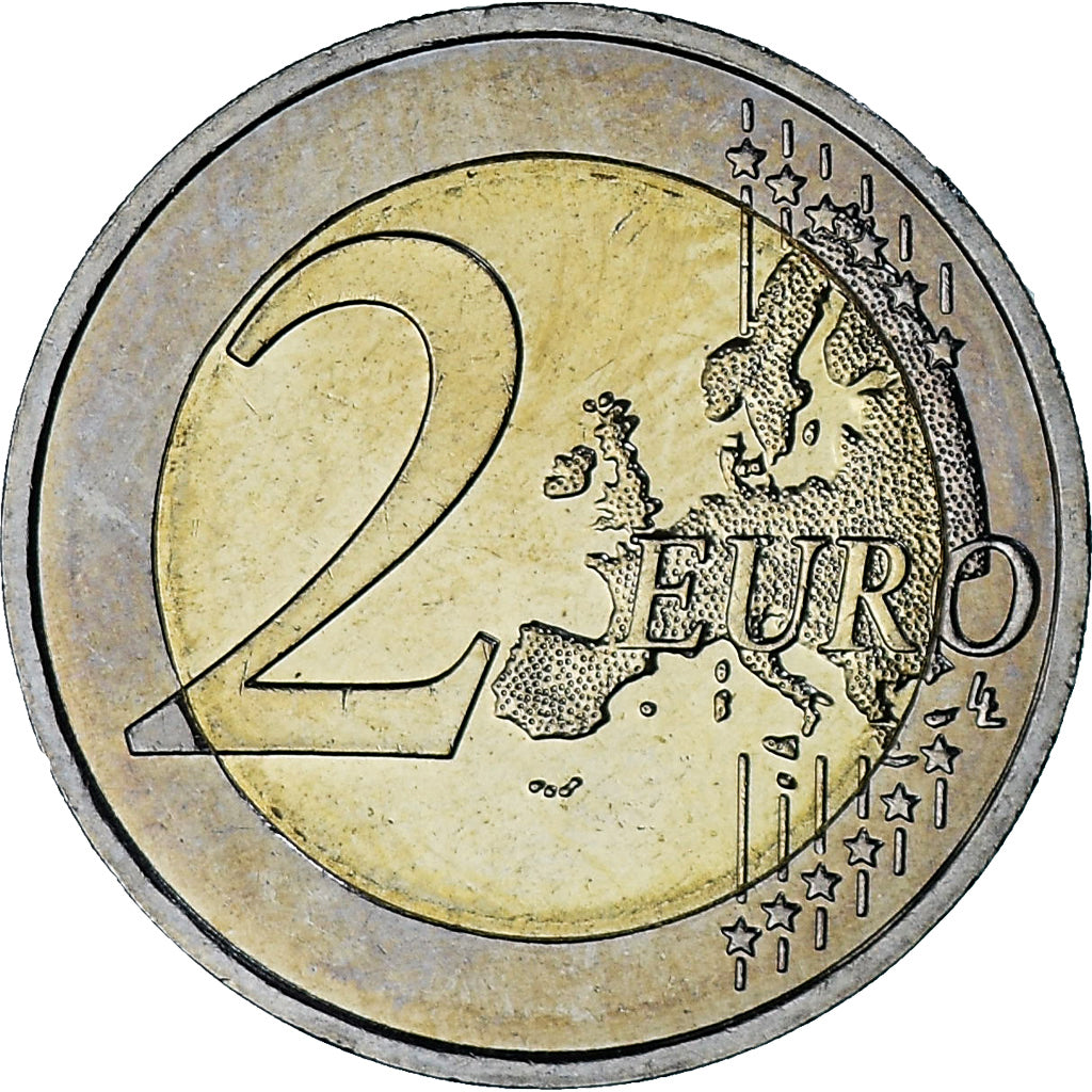 Monaco, Albert II, 2 Euro, 2012, Paris, EF(40-45), Bi-Metallic, Gadoury:MC196