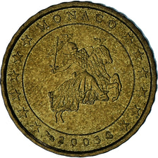 Monaco, Rainier III, 10 Euro Cent, 2003, Paris, SPL-, Ottone, Gadoury:MC175