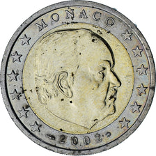 Monaco, Rainier III, 2 Euro, 2002, Paris, AU(50-53), Bi-Metallic, Gadoury:MC179