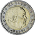 Monaco, Rainier III, 2 Euro, 2002, Paris, AU(50-53), Bi-Metallic, Gadoury:MC179
