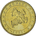Monaco, Rainier III, 50 Euro Cent, 2002, Paris, AU(55-58), Mosiądz