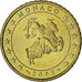 Monaco, Rainier III, 50 Euro Cent, 2002, Paris, AU(55-58), Brass, Gadoury:MC177