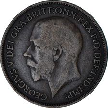 Great Britain, George V, Penny, 1919, Bronze, VF(30-35), KM:810