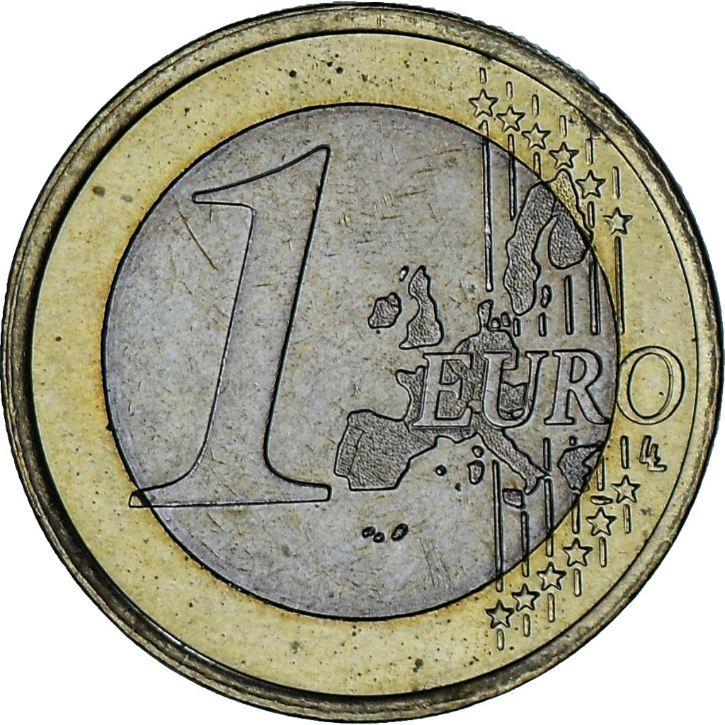 Monaco, Rainier III, Euro, 2001, Paris, EF(40-45), Bi-Metallic, Gadoury:MC178