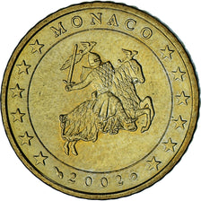 Monaco, Rainier III, 50 Euro Cent, 2002, Paris, SUP, Laiton, Gadoury:MC177