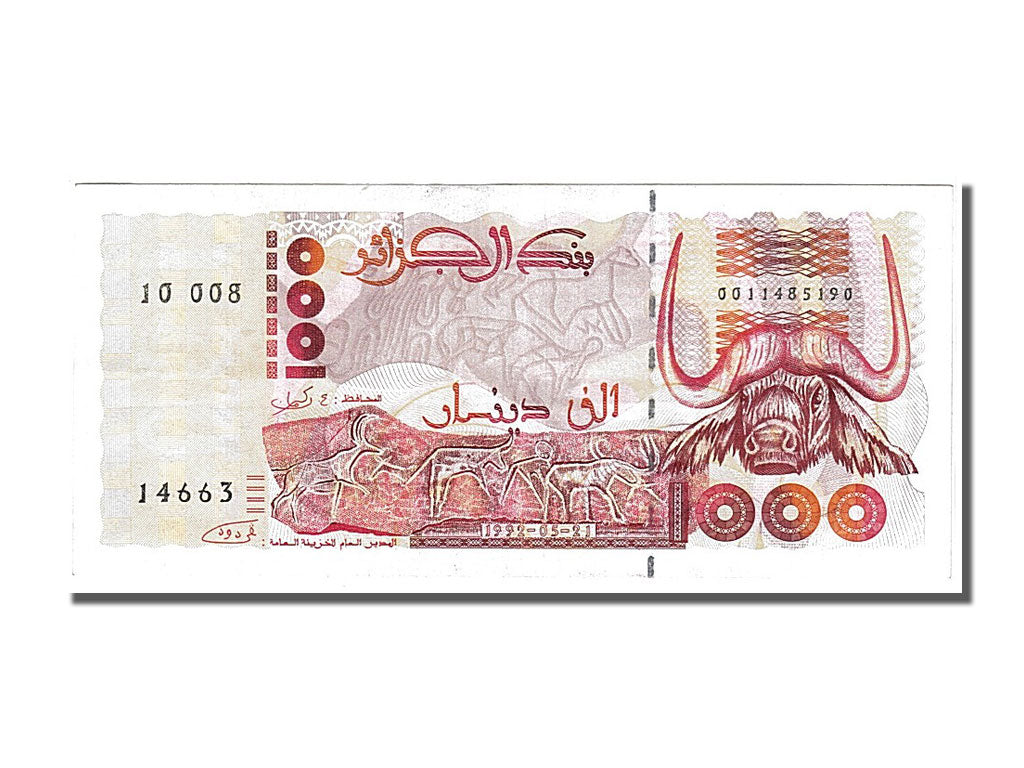 Billet, Algeria, 1000 Dinars, 1992, SUP+
