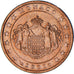 Monaco, Rainier III, 2 Euro Cent, 2001, Paris, AU(55-58), Copper Plated Steel
