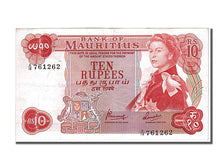 Mauritius, 10 Rupees, 1967, KM #31c, AU(55-58), A
