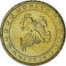 Monaco, Rainier III, 50 Euro Cent, 2002, Paris, AU(55-58), Brass, Gadoury:MC177