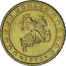 Monaco, Rainier III, 50 Euro Cent, 2002, Paris, AU(50-53), Brass, Gadoury:MC177