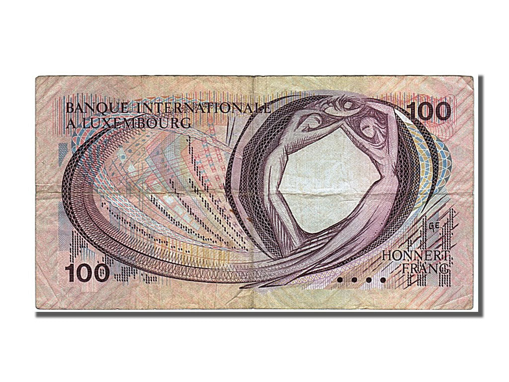Luxembourg, 100 Francs type 1981