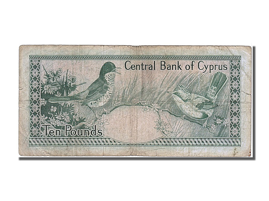 Banknote, Cyprus, 10 Pounds, 1982, 1982-06-01, EF(40-45)