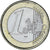 Monaco, Rainier III, Euro, 2001, Paris, AU(50-53), Bi-Metallic, Gadoury:MC178