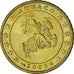 Monaco, Rainier III, 50 Euro Cent, 2003, Paris, AU(50-53), Brass, Gadoury:MC177