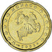 Monaco, Rainier III, 20 Euro Cent, 2002, Paris, AU(50-53), Brass, Gadoury:MC176