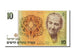 Israel, 10 New Sheqalim, 1987, KM #53b, UNC(63)
