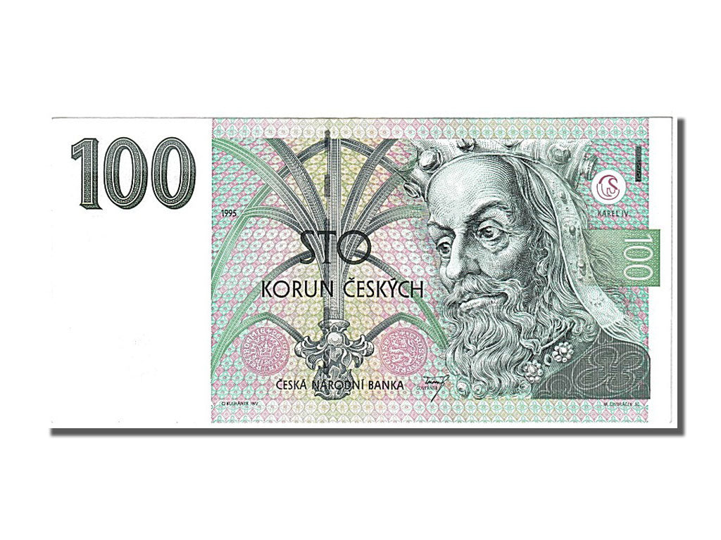 Banknote, Czech Republic, 100 Korun, 1995, UNC(65-70)