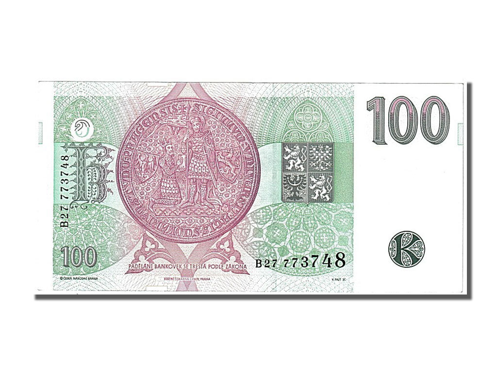 Banknote, Czech Republic, 100 Korun, 1995, UNC(65-70)