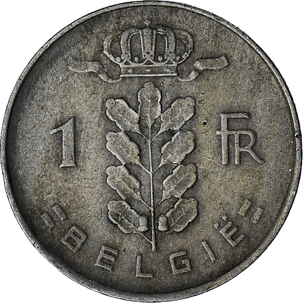 België, Franc, 1952, Cupro-nikkel, ZF, KM:143.1