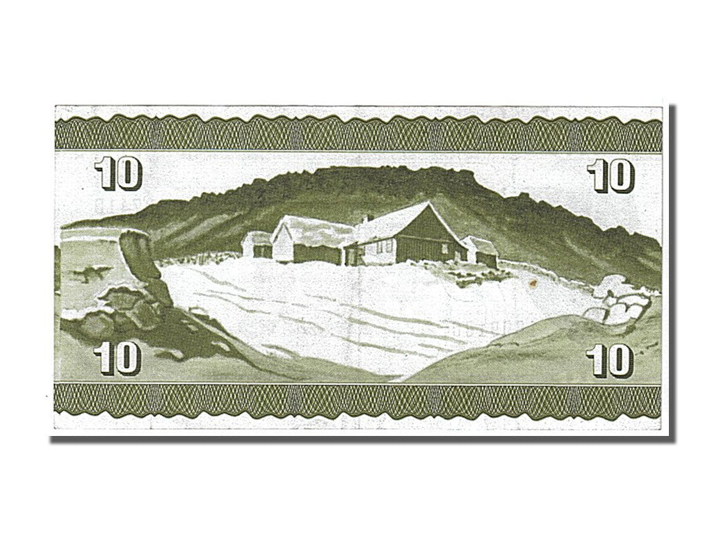 Faroe Islands, 10 Kronur, 1949, UNC(63), A