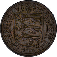 Guernsey, Elizabeth II, 2 New Pence, 1971, Bronze, EF(40-45), KM:22