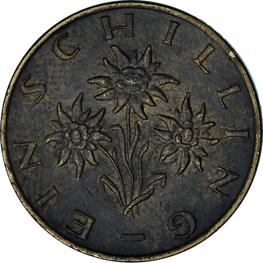 Austria, Schilling, 1982, Alluminio-bronzo, BB, KM:2886