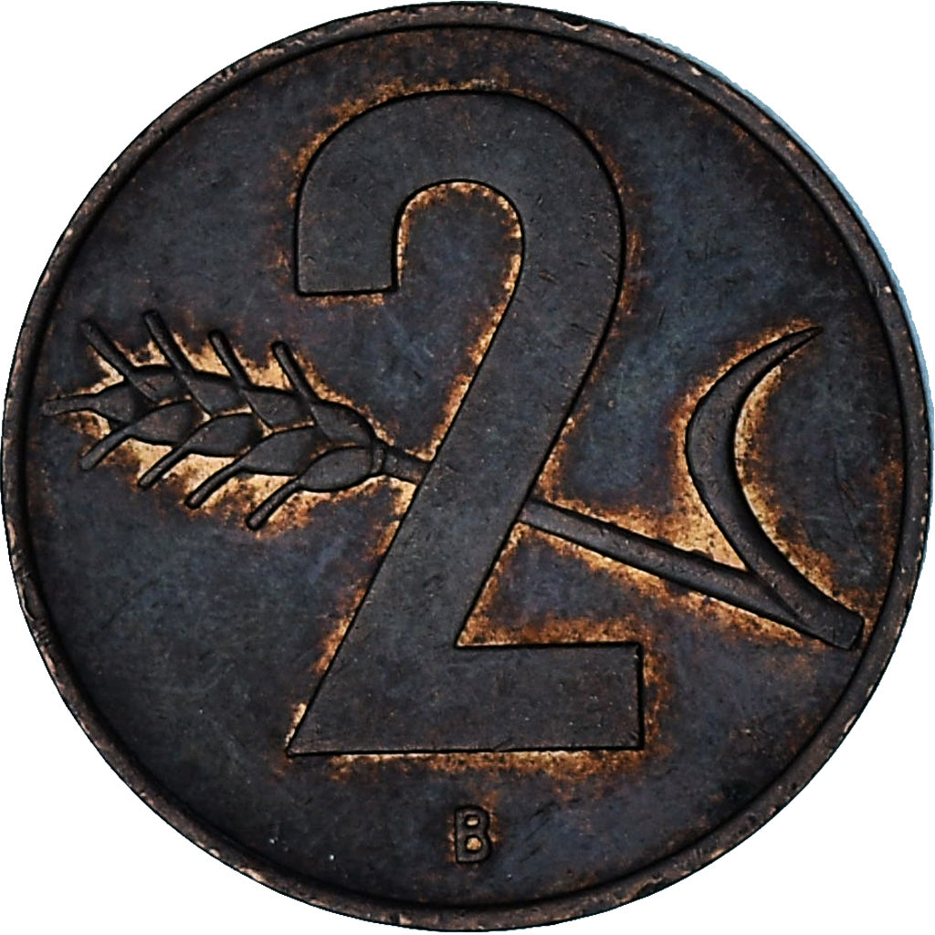 Switzerland, 2 Rappen, 1963, Bern, Bronze, EF(40-45), KM:47