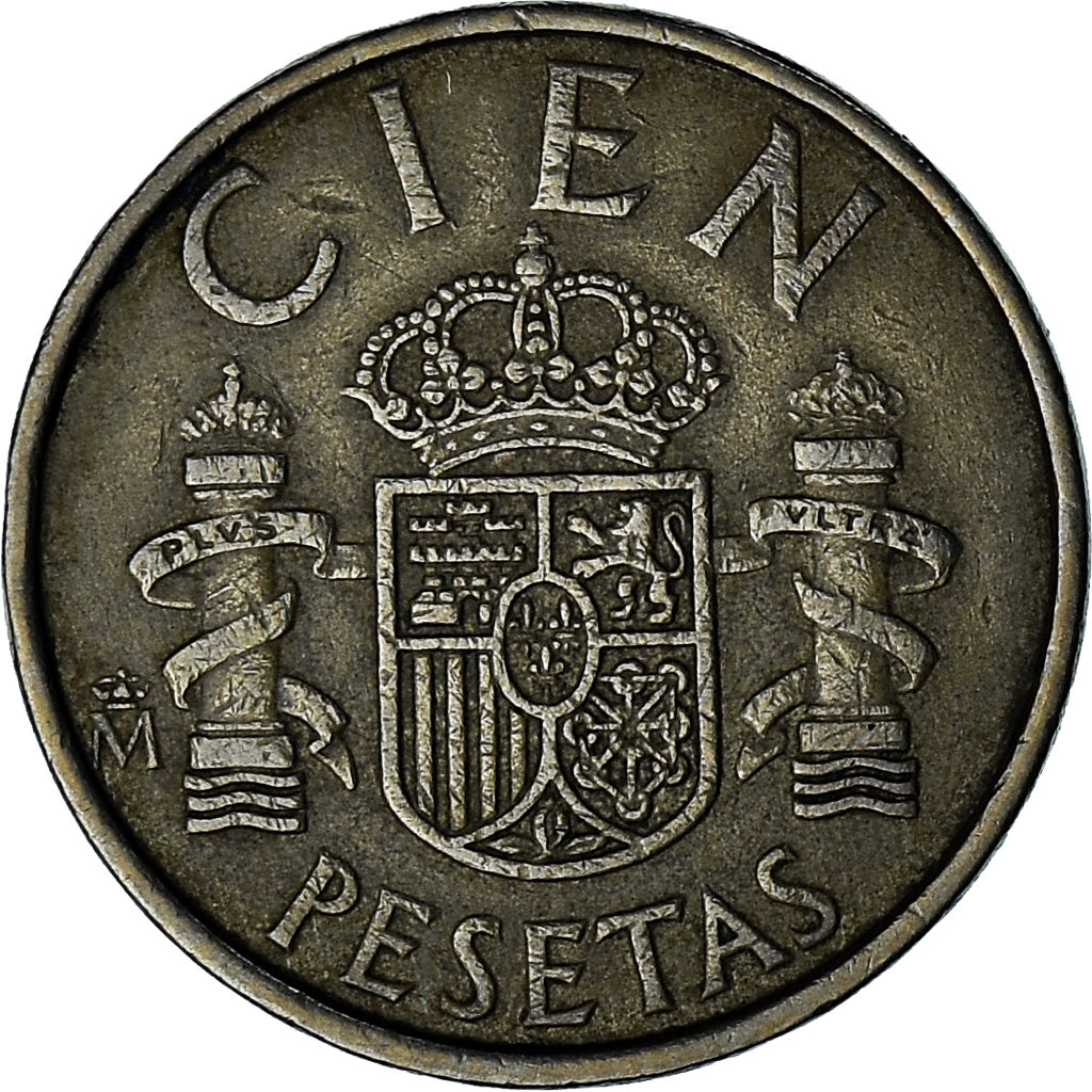 Espagne, Juan Carlos I, 100 Pesetas, 1982, Madrid, Bronze-Aluminium, TTB, KM:826