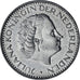 Netherlands, Juliana, Gulden, 1968, Nickel, AU(50-53), KM:184a