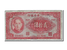 China, 20 Yüan, 1941, KM #240c, VF(20-25), BS