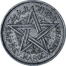Marokko, Mohammed V, Franc, 1951, Paris, Aluminium, ZF+, KM:46