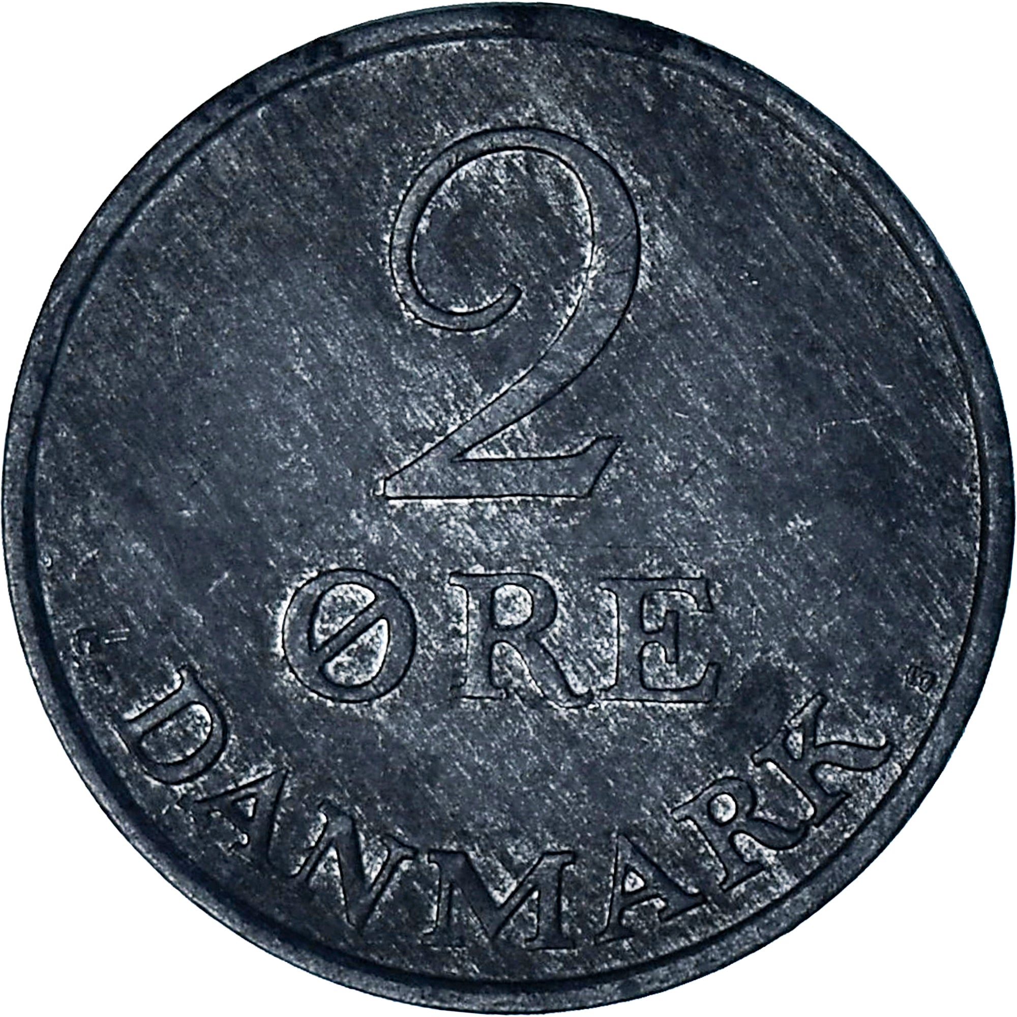Danemark, Frederik IX, 2 Öre, 1965, Copenhagen, Zinc, TTB, KM:840.2