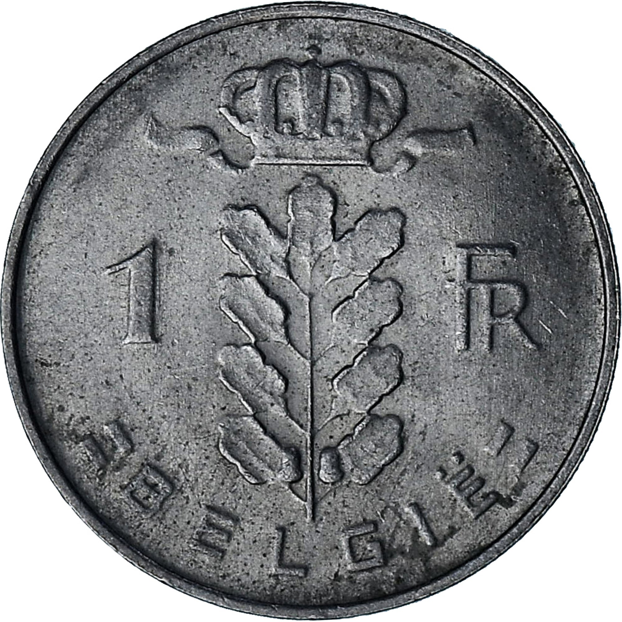 België, Franc, 1966, Cupro-nikkel, ZF, KM:143.1