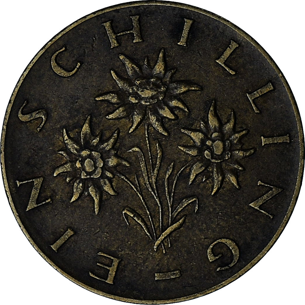 Austria, Schilling, 1962, Alluminio-bronzo, BB, KM:2886