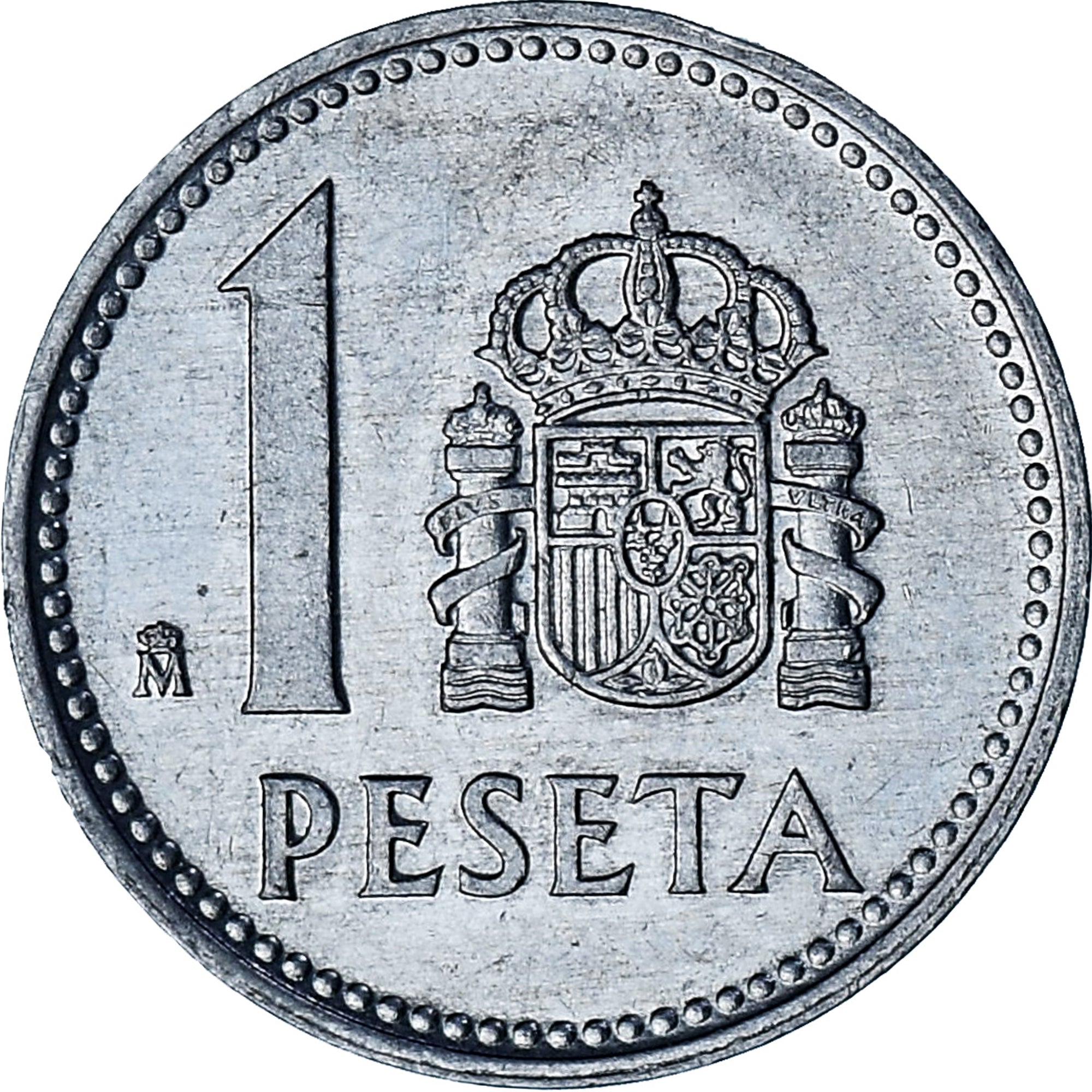 Spagna, Juan Carlos I, Peseta, 1988, Alluminio, BB+, KM:821