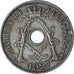Belgia, 25 Centimes, 1927, Miedź-Nikiel, EF(40-45), KM:68.1