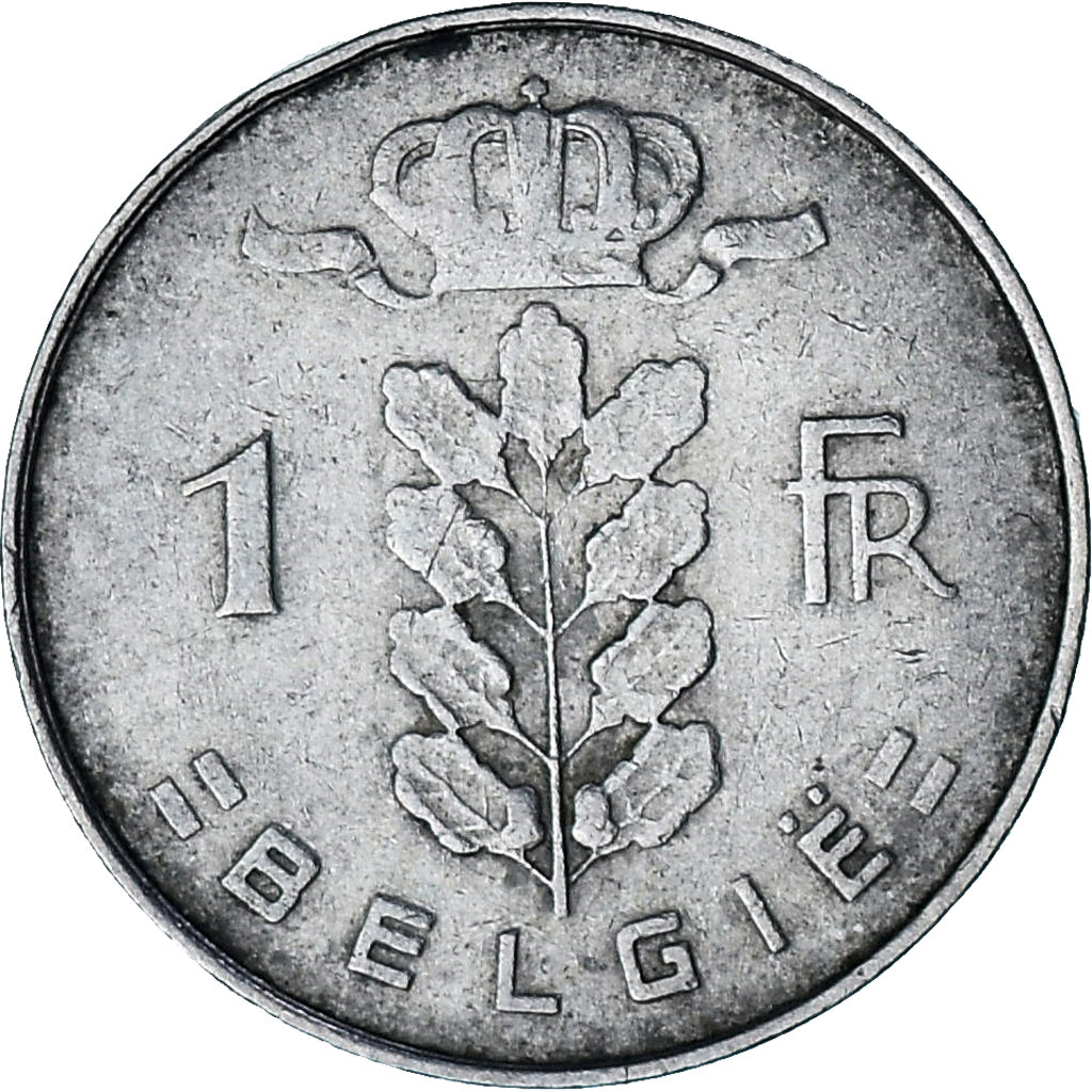 België, Franc, 1963, Cupro-nikkel, ZF, KM:143.1