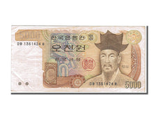 South Korea, 5000 Won, 2002, KM #51, AU(50-53)