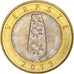 Litwa, 2 Litai, 2013, Verpste, Bimetaliczny, MS(63), KM:112