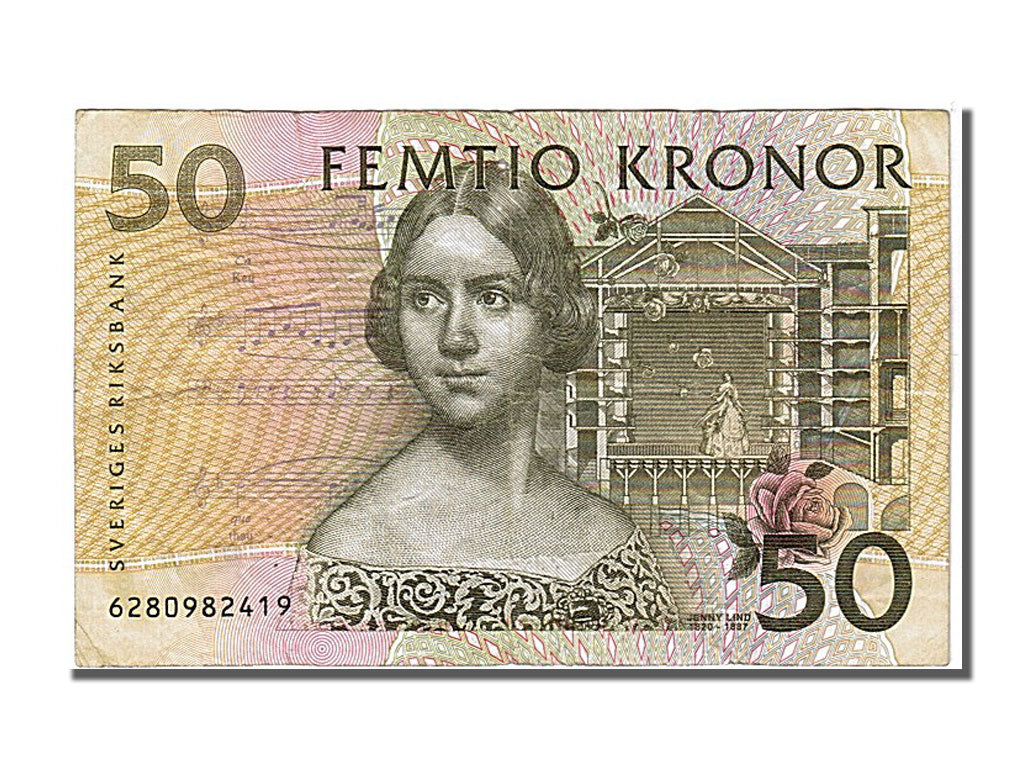 Sweden, 50 Kronor, 1996, EF(40-45)