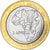 Chade, 4500 CFA Francs-3 Africa, 2015, Bimetálico, MS(63)