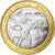 Chad, 4500 CFA Francs-3 Africa, 2015, Bi-Metallic, MS(63)