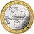 Chade, 4500 CFA Francs-3 Africa, 2005, Bimetálico, MS(63)