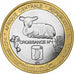 Ciad, 4500 CFA Francs-3 Africa, 2005, Bi-metallico, SPL