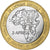 Chad, 4500 CFA Francs-3 Africa, 2005, Bimetálico, SC