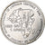 Ciad, 1500 CFA Francs-1 Africa, 2005, Ferro placcato nichel, SPL, KM:19