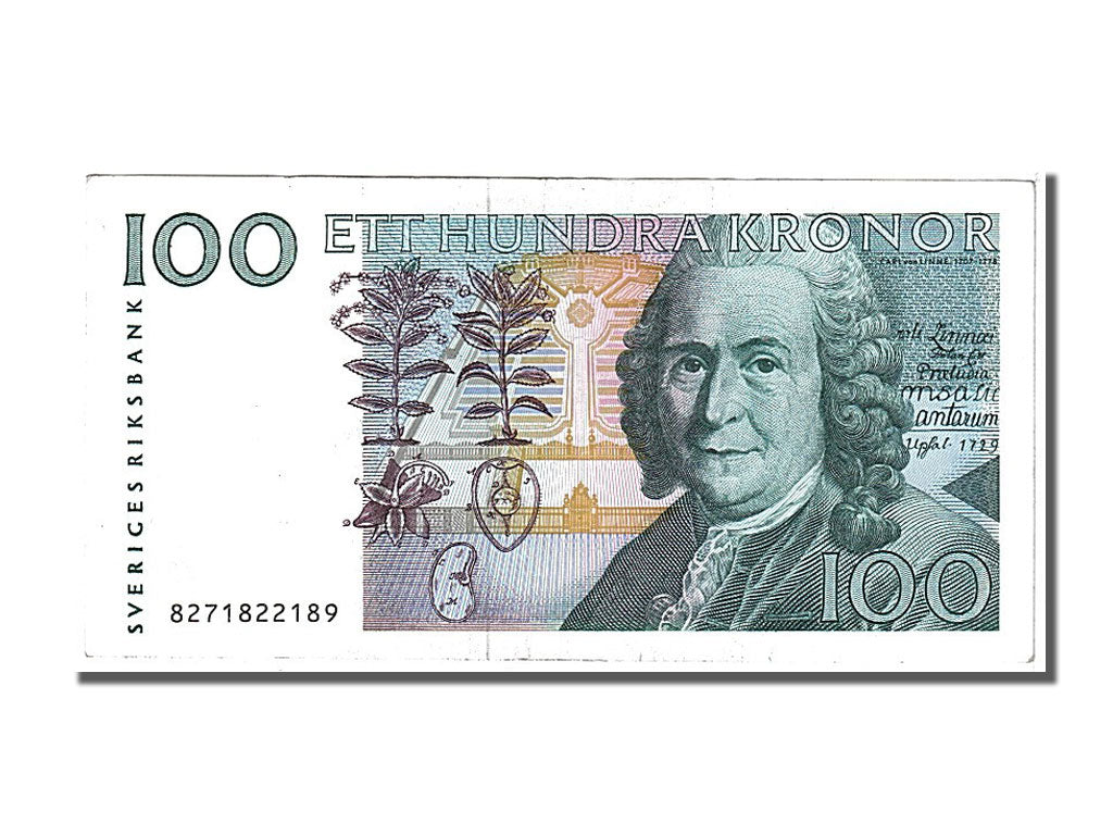 Sweden, 100 Kronor, 1986, AU(55-58)