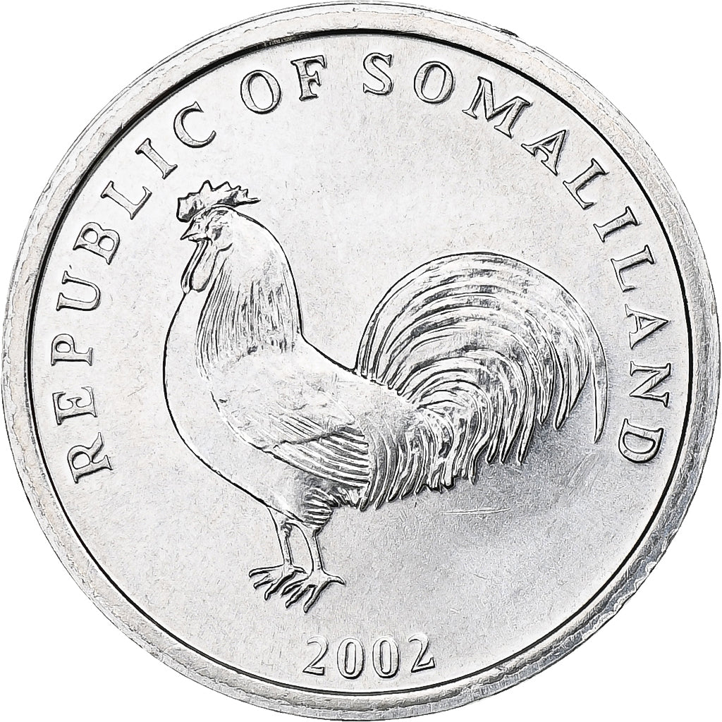 Somaliland, 5 Shillings, 2002, Aluminum, MS(63), KM:5