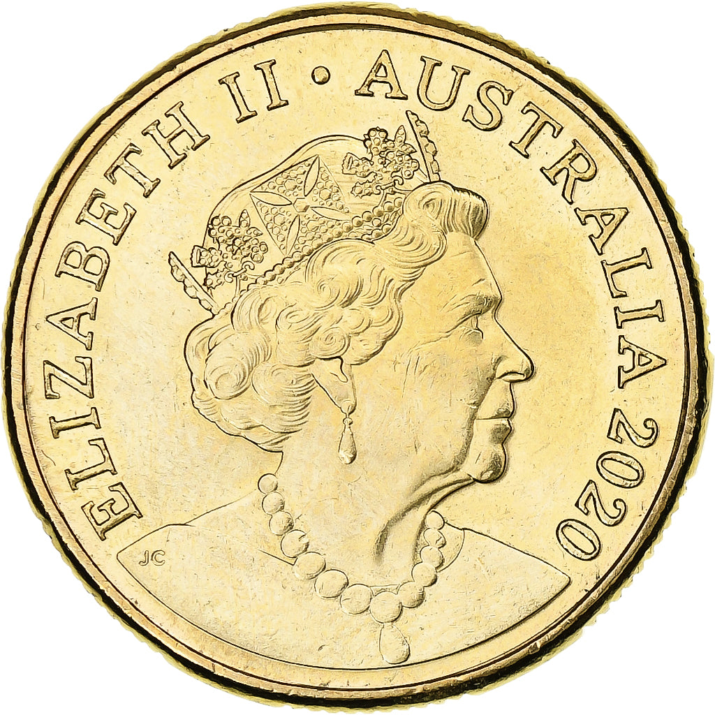 Australia, Dollar, Qantas, 2020, Bronze-Aluminium, MS(63)