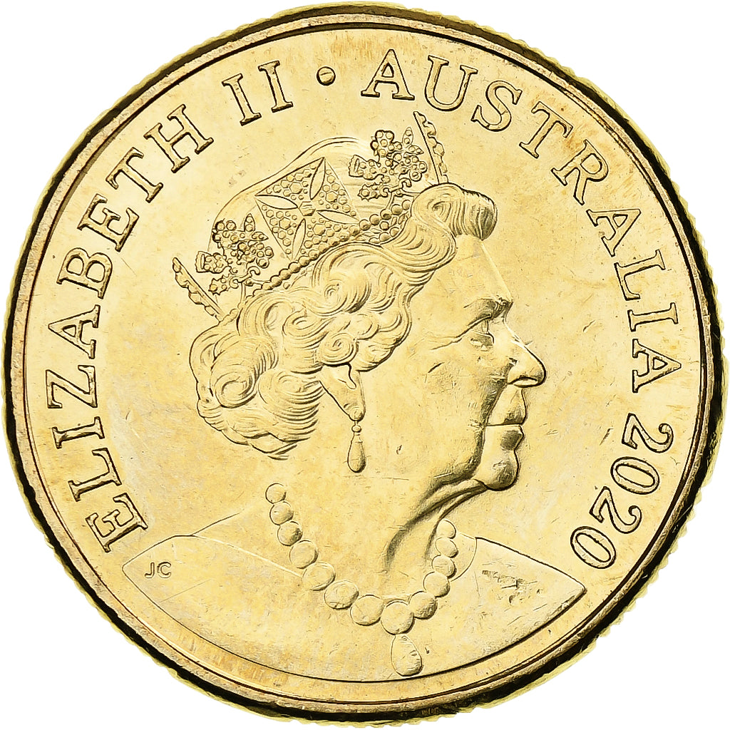 Australia, Dollar, Qantas, 2020, Bronze-Aluminium, MS(63)